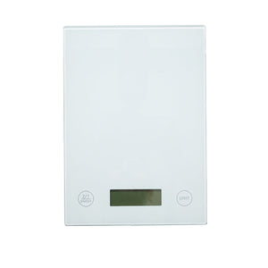 Bilancia da cucina digitale 5 kg, funzione tara, piattaforma in vetro temperato