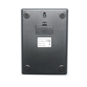 Bilancia da cucina digitale 5 kg, funzione tara, piattaforma in vetro temperato