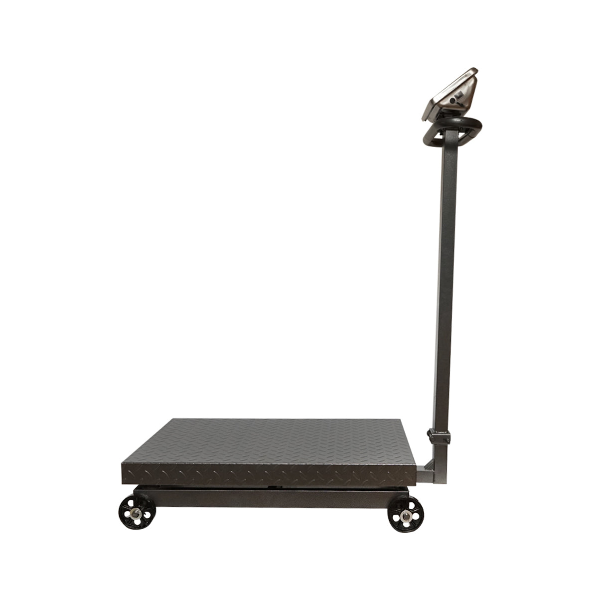 Bilancia elettronica da pavimento 1500 Kg tipo piattaforma con braccio pieghevole