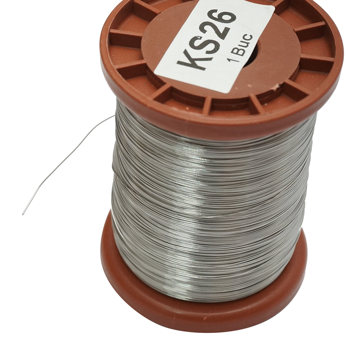 Bobina di filo in acciaio inossidabile, diametro 0,45 mm, peso 500 g