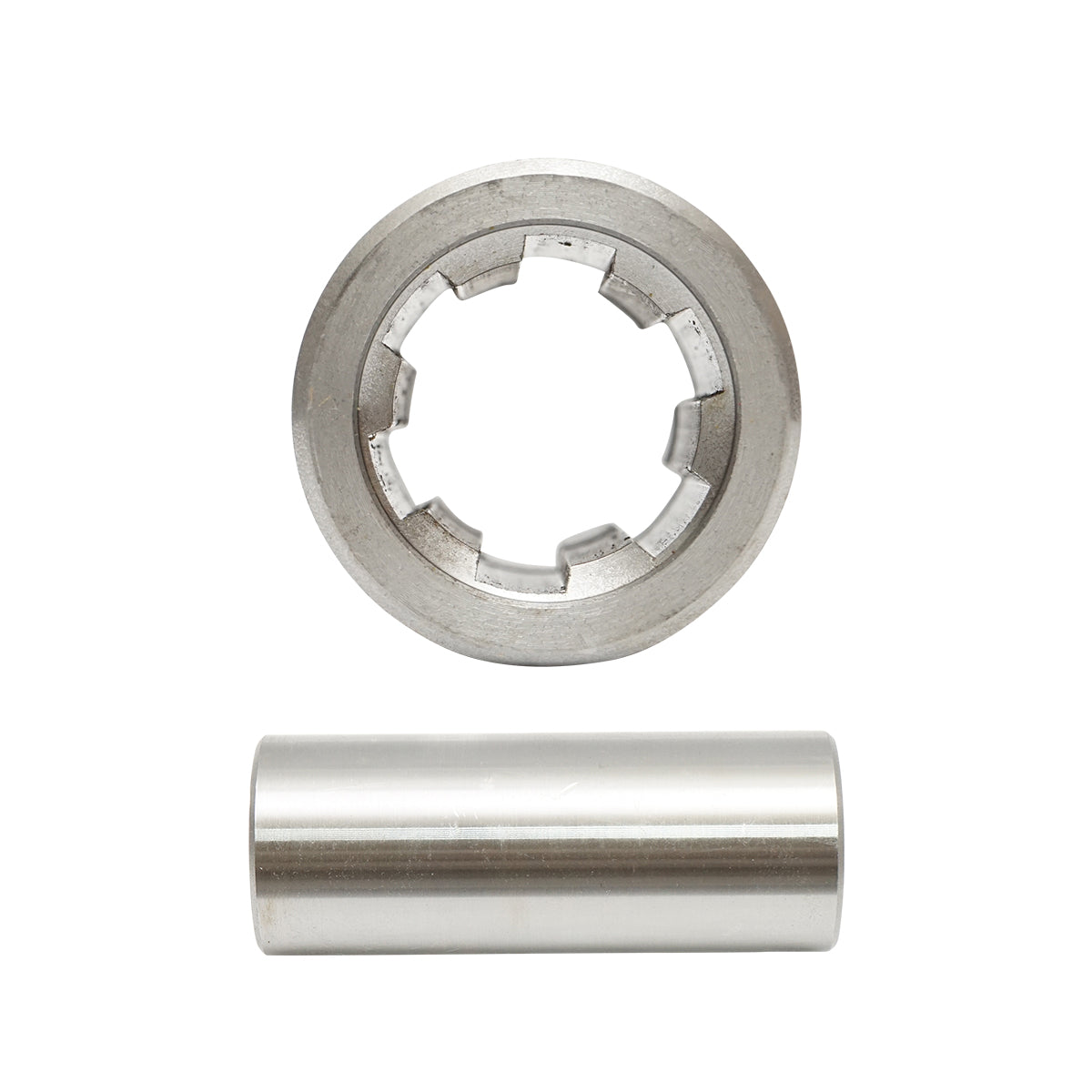 Boccola, asse scanalato interno per cardano Z=6, L=13 cm, 1 3/8.