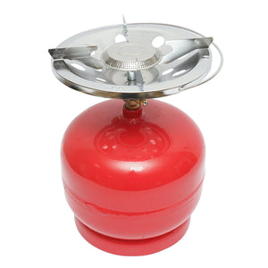 Bombola da campeggio con bruciatore, GPL, 2kg