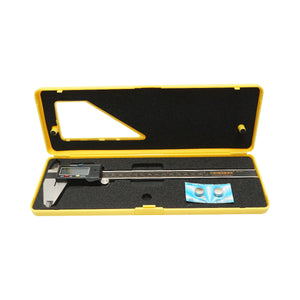 Calibro digitale professionale 200mm, doppia scala mm/pollici, misurazione interna, esterna, profondità Crownman