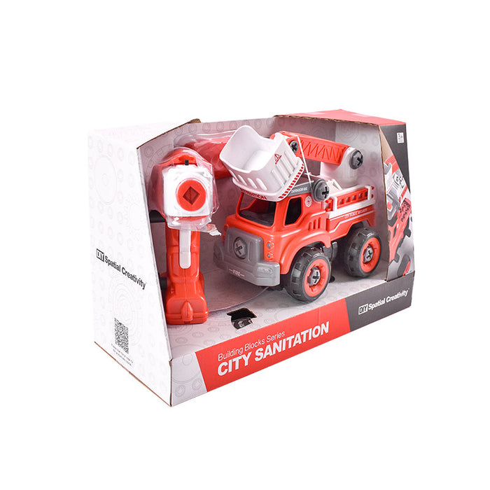 Camion dei pompieri giocattolo telecomandato