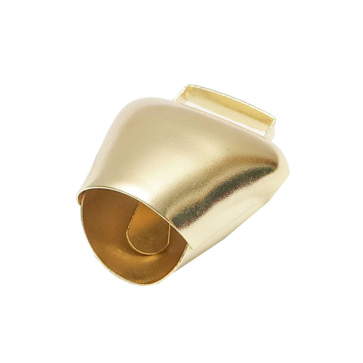 Campanaccio per ovini e bovini, 5,5 cm, dorato.