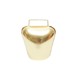 Campanaccio per ovini e bovini, 5,5 cm, dorato.