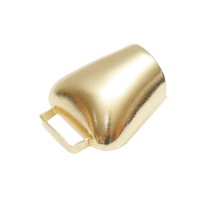Campanaccio per ovini e bovini, 5,5 cm, dorato.