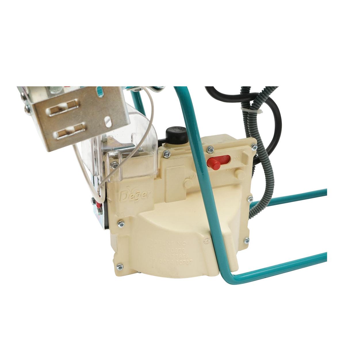 Cannone a gas spaventa uccelli, DISSUASORE a GAS spaventa VOLATILI, UNGULATI 150x970x520mm