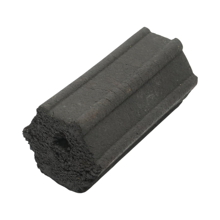 Carbone per barbecue bricchettato esagonale in legno di essenza dura, durata di combustione 5 ore, 10 kg, THOR.