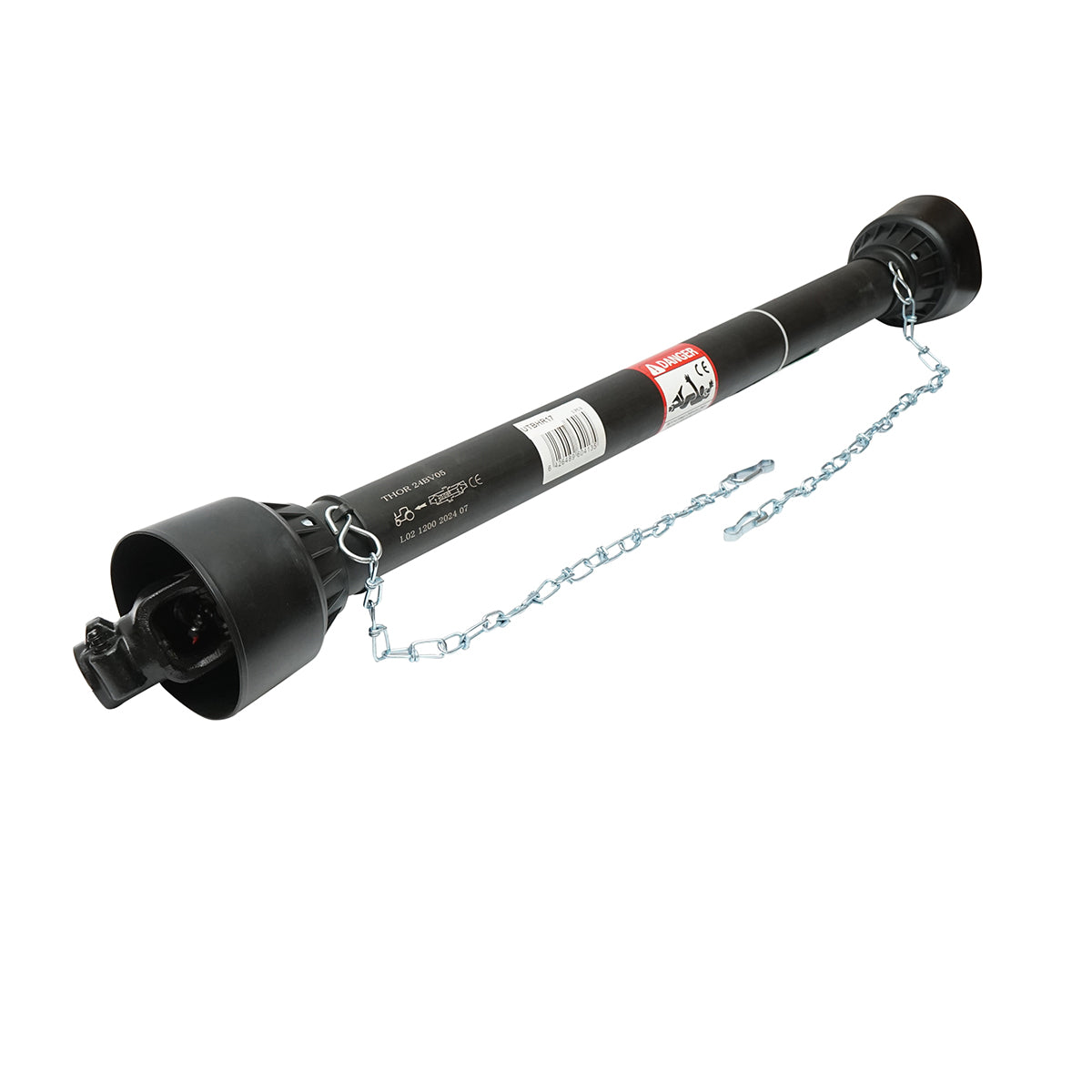 Cardano 1200 mm T2 L2 croce 23,8x61,3 (tubo triangolare 34/40 e 40/48) 3/8 Z=6