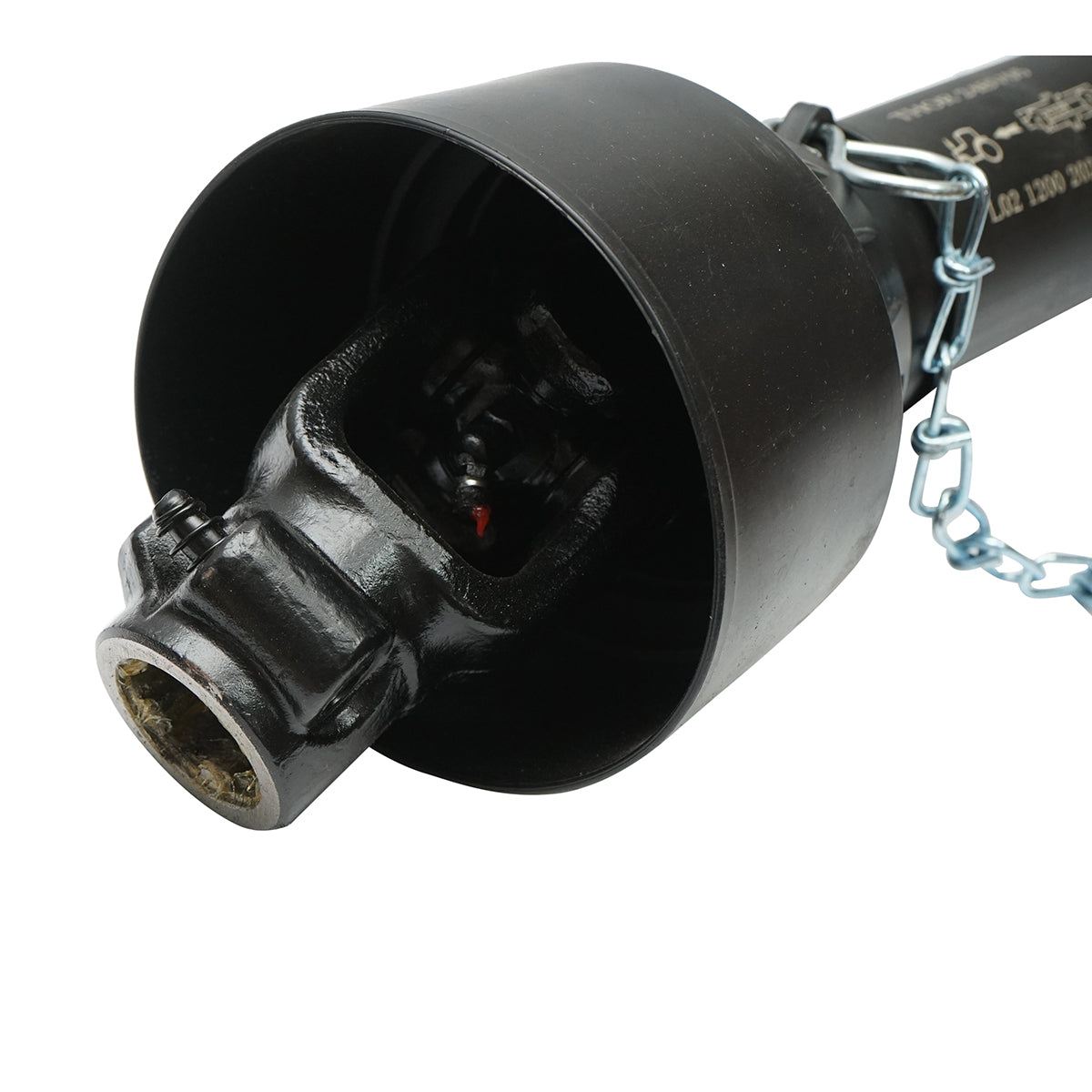 Cardano 1200 mm T2 L2 croce 23,8x61,3 (tubo triangolare 34/40 e 40/48) 3/8 Z=6