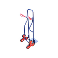 Carrello di trasporto per scale e gradini, 6 ruote, capacità massima 150Kg