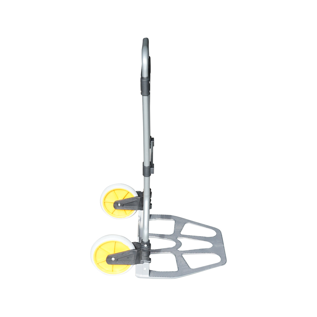 Carrello pieghevole in alluminio con ruote, capacità 100Kg