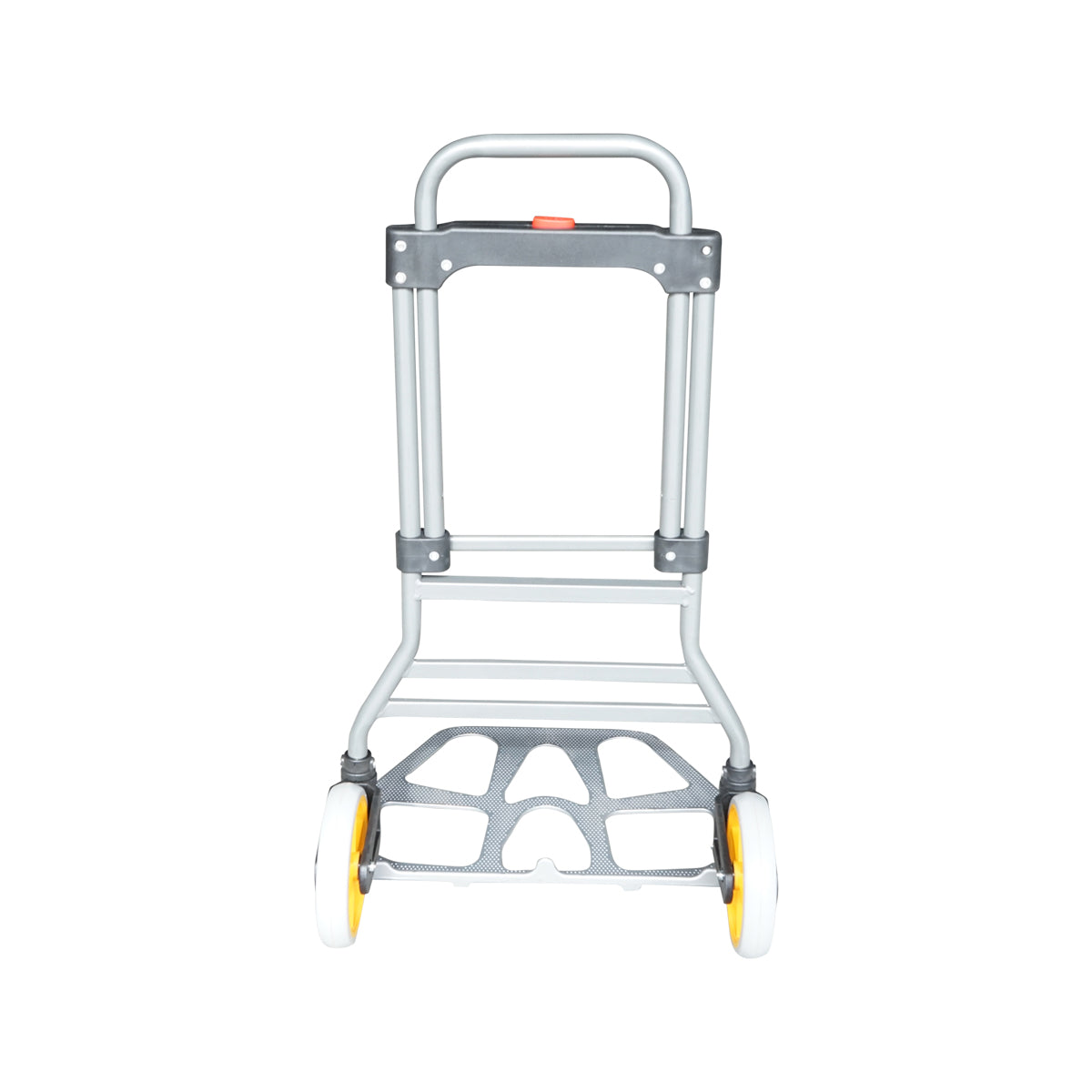 Carrello pieghevole in alluminio con ruote, capacità 100Kg