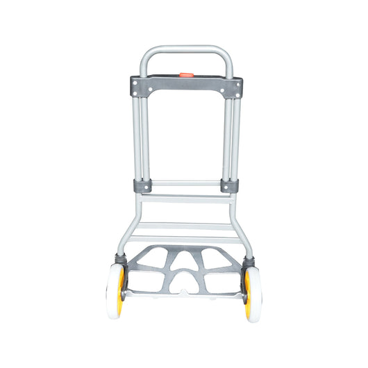 Carrello pieghevole in alluminio con ruote, capacità 100Kg