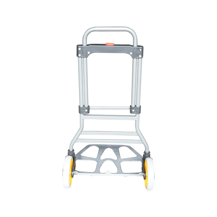 Carrello pieghevole in alluminio con ruote, capacità 100Kg