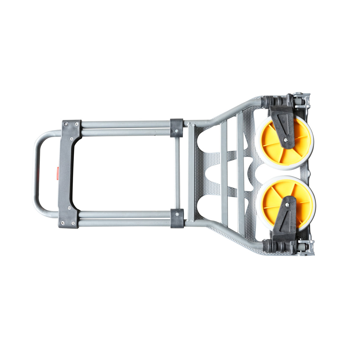 Carrello pieghevole in alluminio con ruote, capacità 100Kg