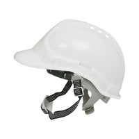 Casco ventilato regolabile 51-63 cm, bianco Crownman