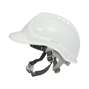 Casco ventilato regolabile 51-63 cm, bianco Crownman