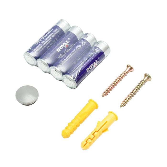 Cassaforte Elettronica Metallica, 230x170x165 mm, Chiusura Digitale, 2 Chiavi, Batteria 4xAA