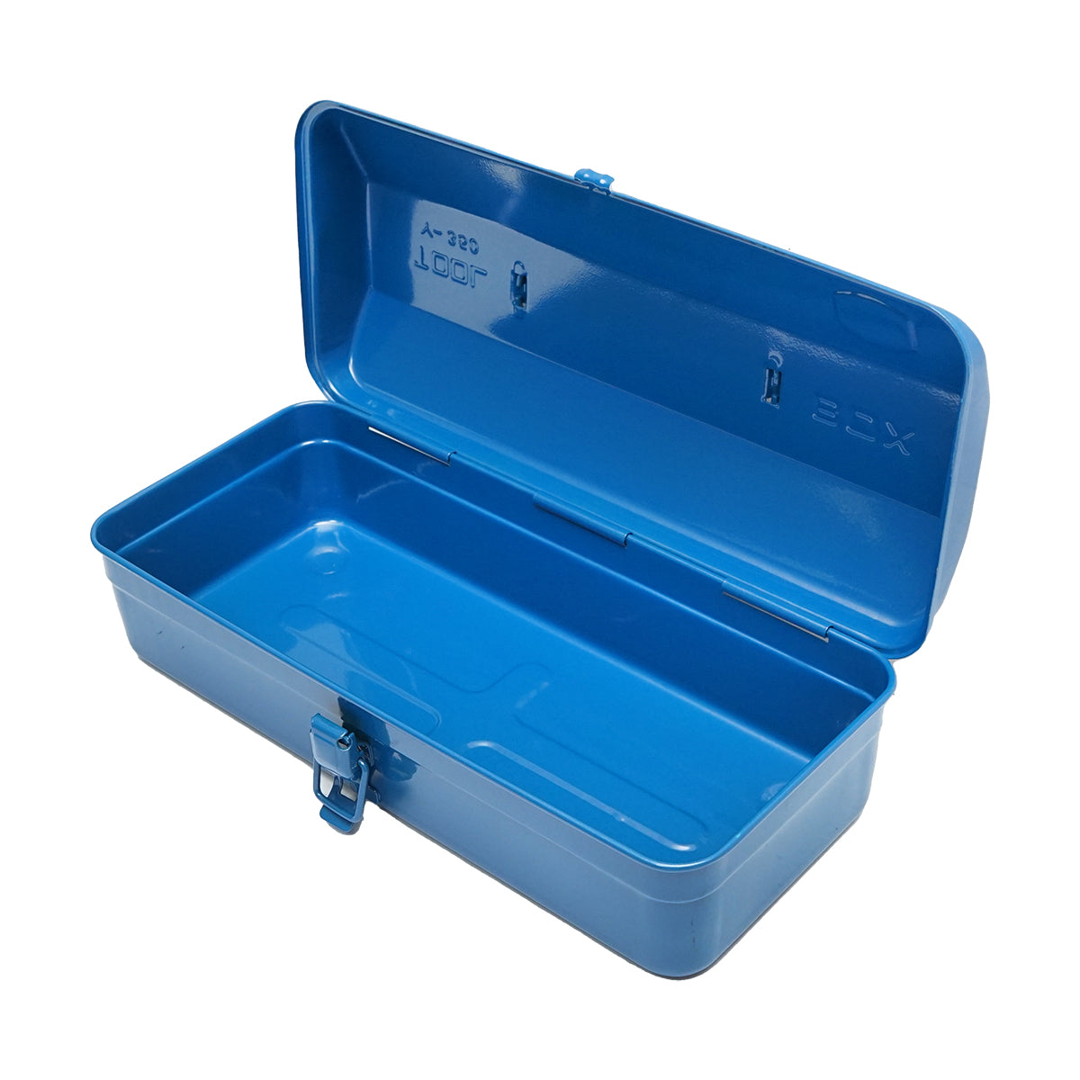 Cassetta degli attrezzi metallica blu 360x160x110mm Breckner Germany