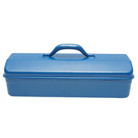 Cassetta degli attrezzi metallica blu 420x170x120mm Breckner Germany