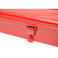 Cassetta degli attrezzi metallica rossa 305x160x116mm Breckner Germany