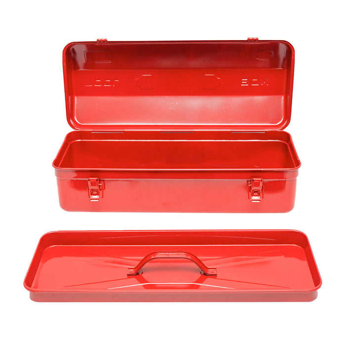 Cassetta degli attrezzi metallica rossa 540x210x190mm Breckner Germany