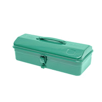 Cassetta degli attrezzi metallica verde 370x160x120mm Breckner Germany