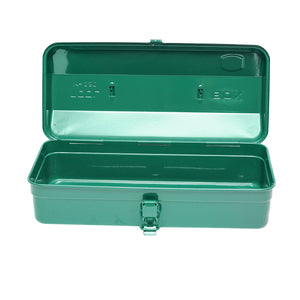 Cassetta degli attrezzi metallica verde 370x160x120mm Breckner Germany