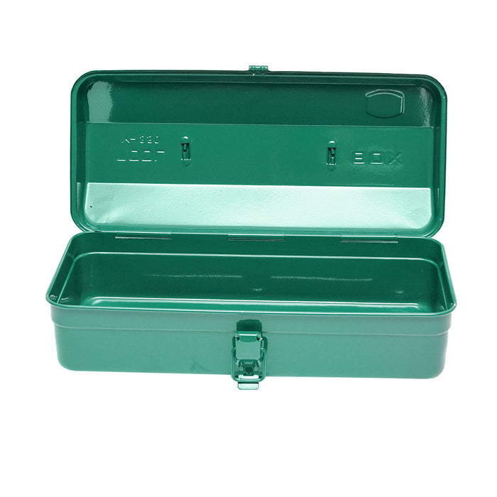 Cassetta degli attrezzi metallica verde 370x160x120mm Breckner Germany