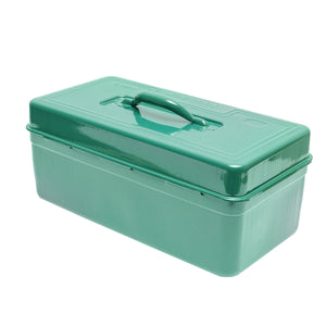 Cassetta degli attrezzi metallica verde 470x240x205mm Breckner Germany