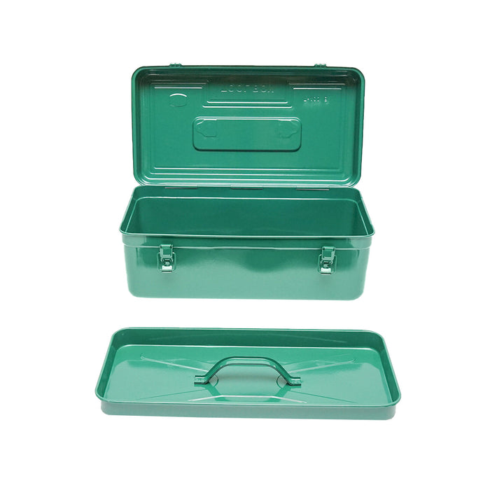 Cassetta degli attrezzi metallica verde 470x240x205mm Breckner Germany