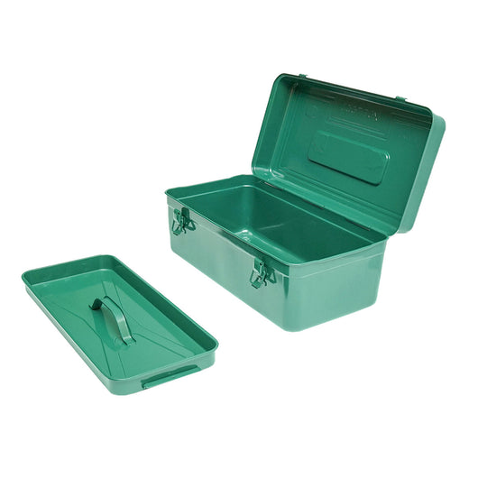 Cassetta degli attrezzi metallica verde 470x240x205mm Breckner Germany