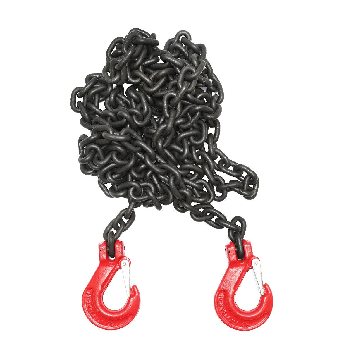 Catena di ancoraggio con tenditore a cricchetto, 6.3T, lunghezza 6m, spessore 10mm