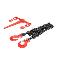 Catena di Ancoraggio con Tenditore a Cricchetto, Capacità 6,3T, Lunghezza 4m, Spessore Maglia 10mm