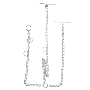 Catena in acciaio zincato da 2,15 m per animali.