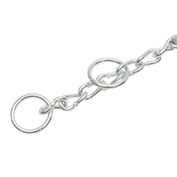 Catena in acciaio zincato da 2,15 m per animali.