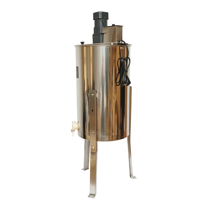 Centrifuga elettrica apicola 120W 220V, estrattore di miele in acciaio inox con 3 telai
