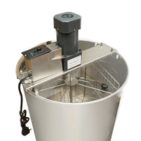 Centrifuga elettrica apicola 220V, estrattore di miele in acciaio inox con 4 telai.