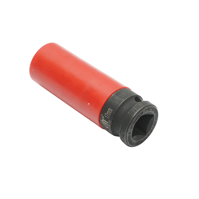 Chiave a bussola per bulloni ruota 17 mm, da impatto 1/2, con protezione, Breckner Germany