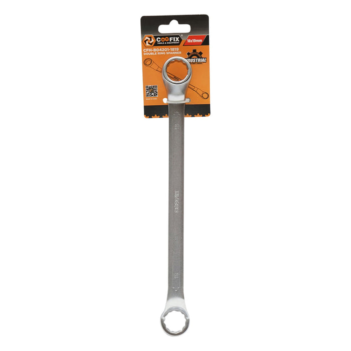 Chiave a cricchetto doppia 18x19 mm professionale Coofix