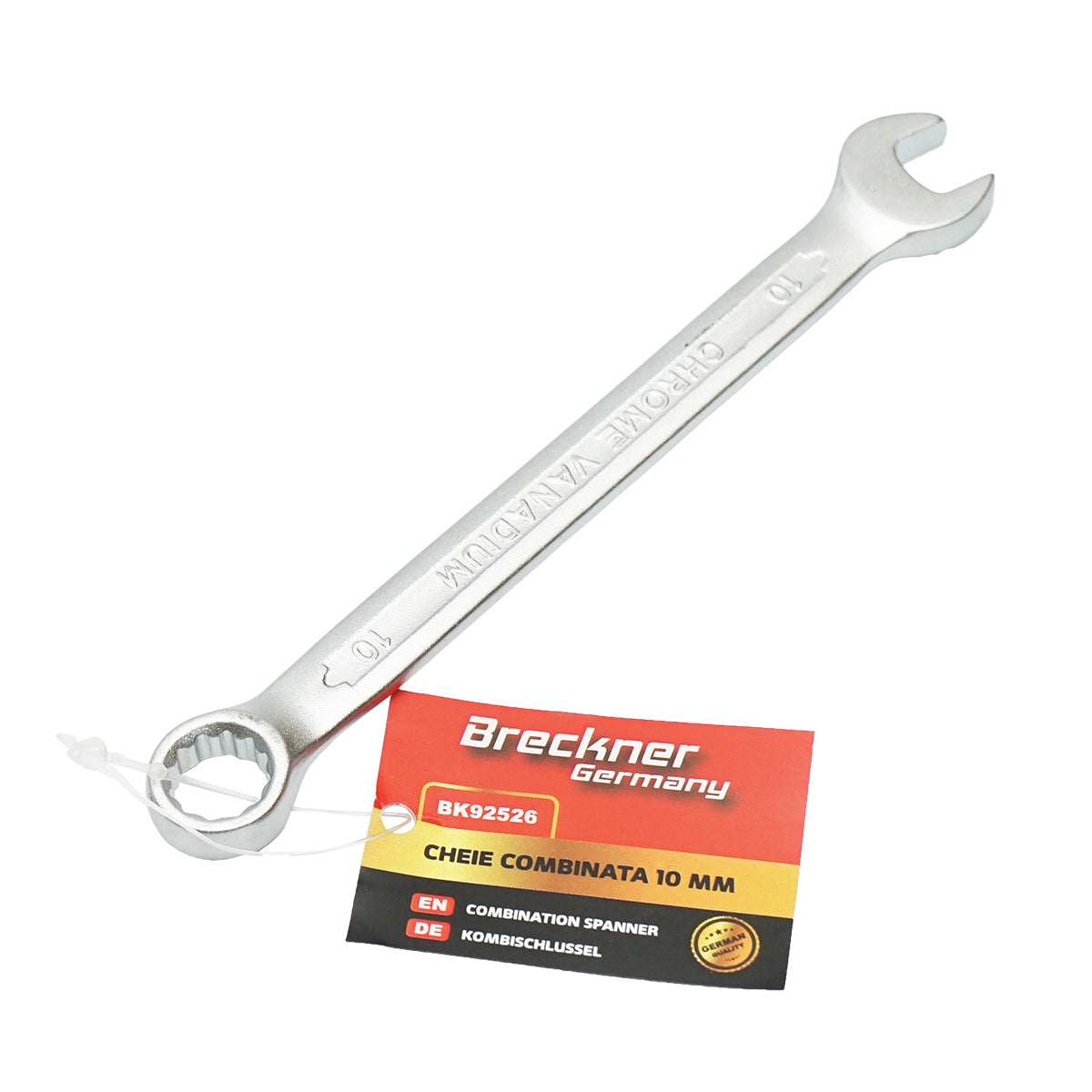 Chiave combinata fissa e a cricchetto da 10 mm Breckner Germany