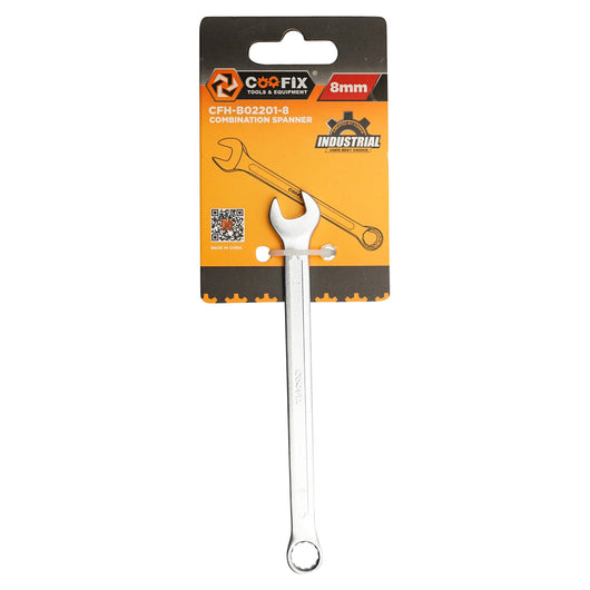Chiave combinata fissa e a cricchetto da 8 mm professionale Coofix