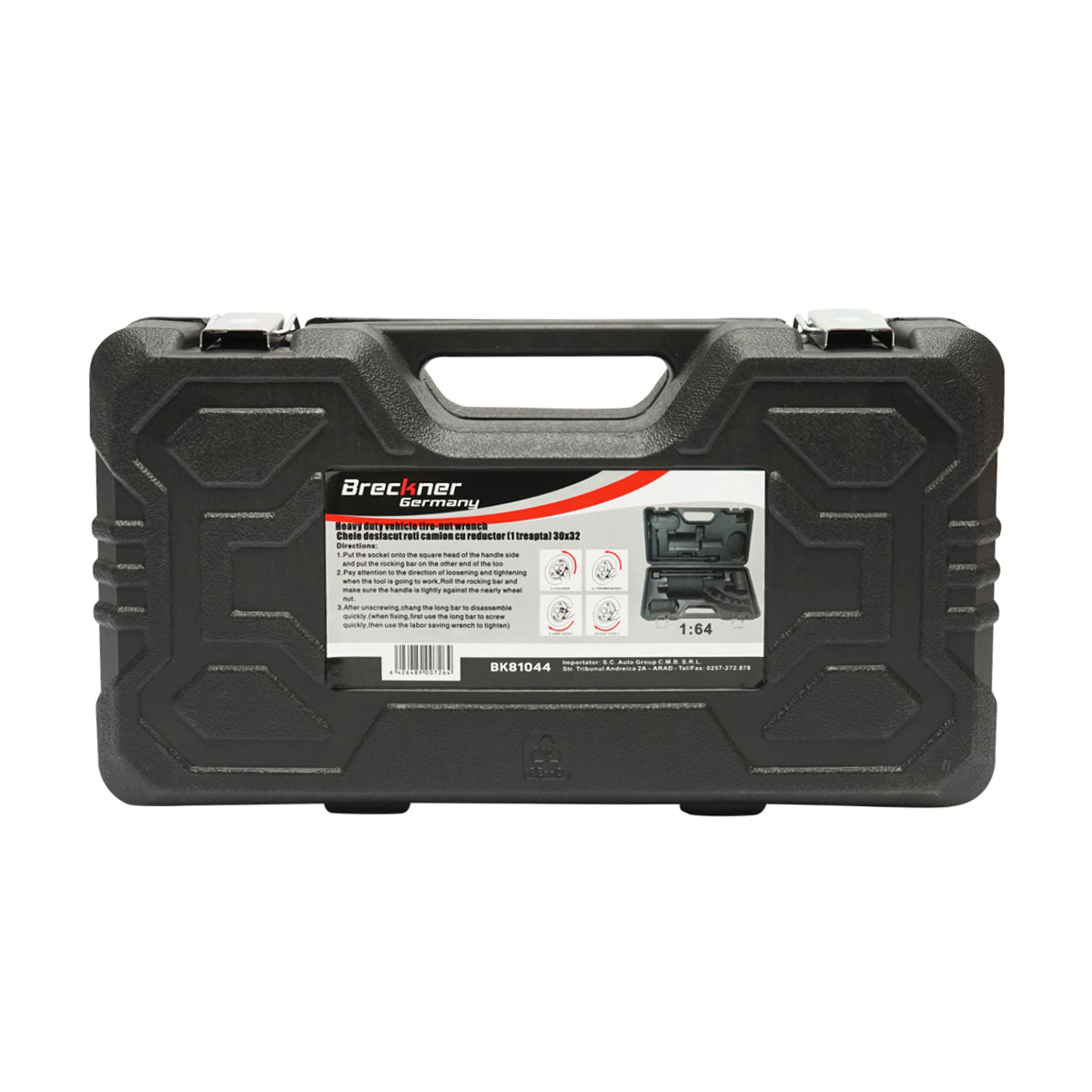 Chiave per smontare ruote di camion 30x32 con riduttore a 1 velocità Breckner Germany
