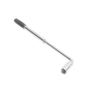 Chiave telescopica a forma di L con testa reversibile a bussola 17x19 mm