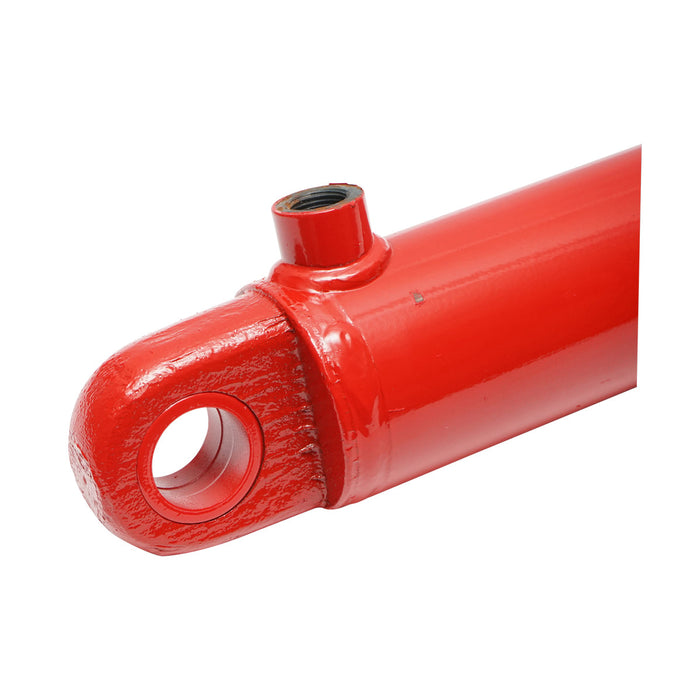 Cilindro idraulico 73x63x35x660x400mm attacco olio Ø18