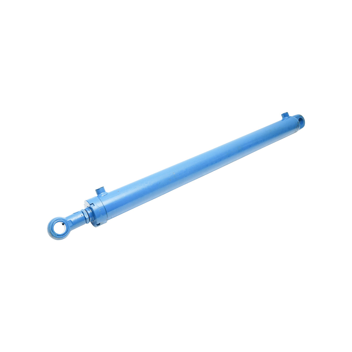 Cilindro idraulico 73x63x40x1100 con corsa di apertura 800 mm e raccordo idraulico Ø18