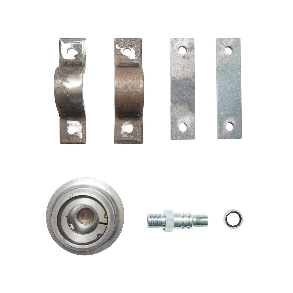 Cilindro idraulico per ribaltamento rimorchio 6 Ton con corsa a 5 gradini 1370mm