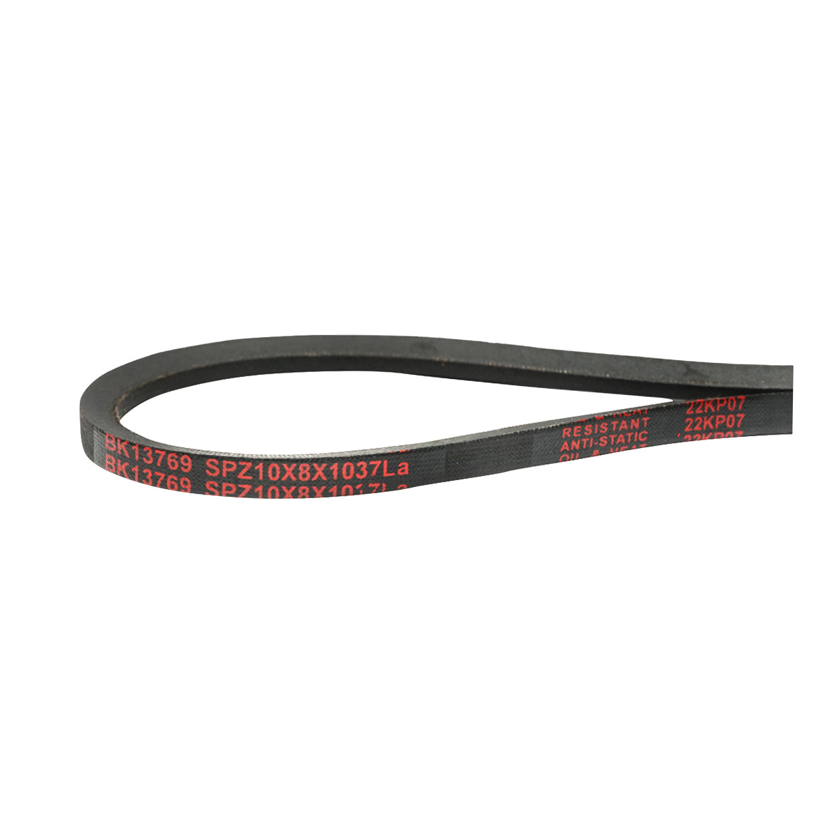 Cinghia di  Trasmissione trapezoidale SPZ 10x8x1037 LA
